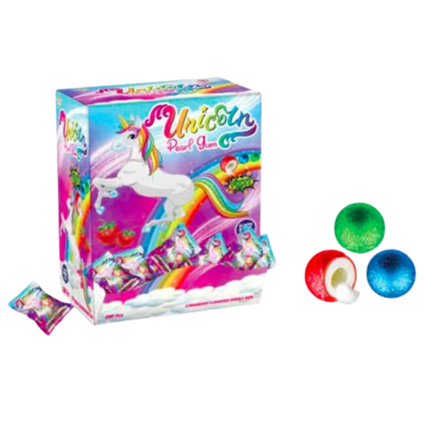 Жевательная резинка Единорог с шипучкой
