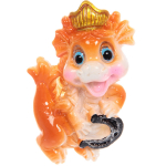 Магнит «Дракоша в короне» 6,5*5 см, микс