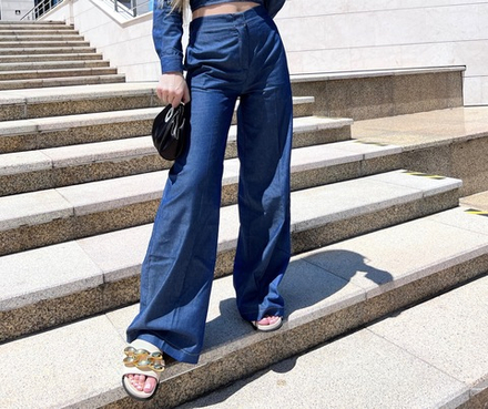 Брюки Imperial темно синие