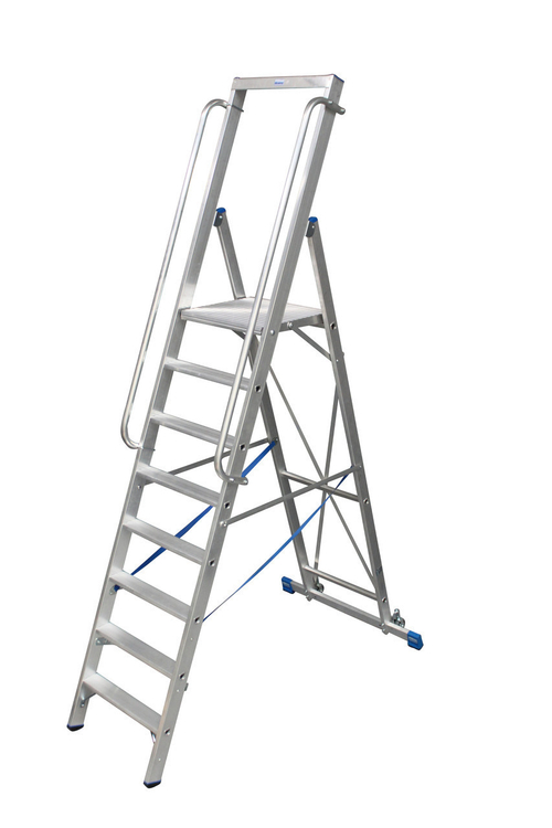 Стремянка STABILO с большой площадкой 12 ступ. (127822)