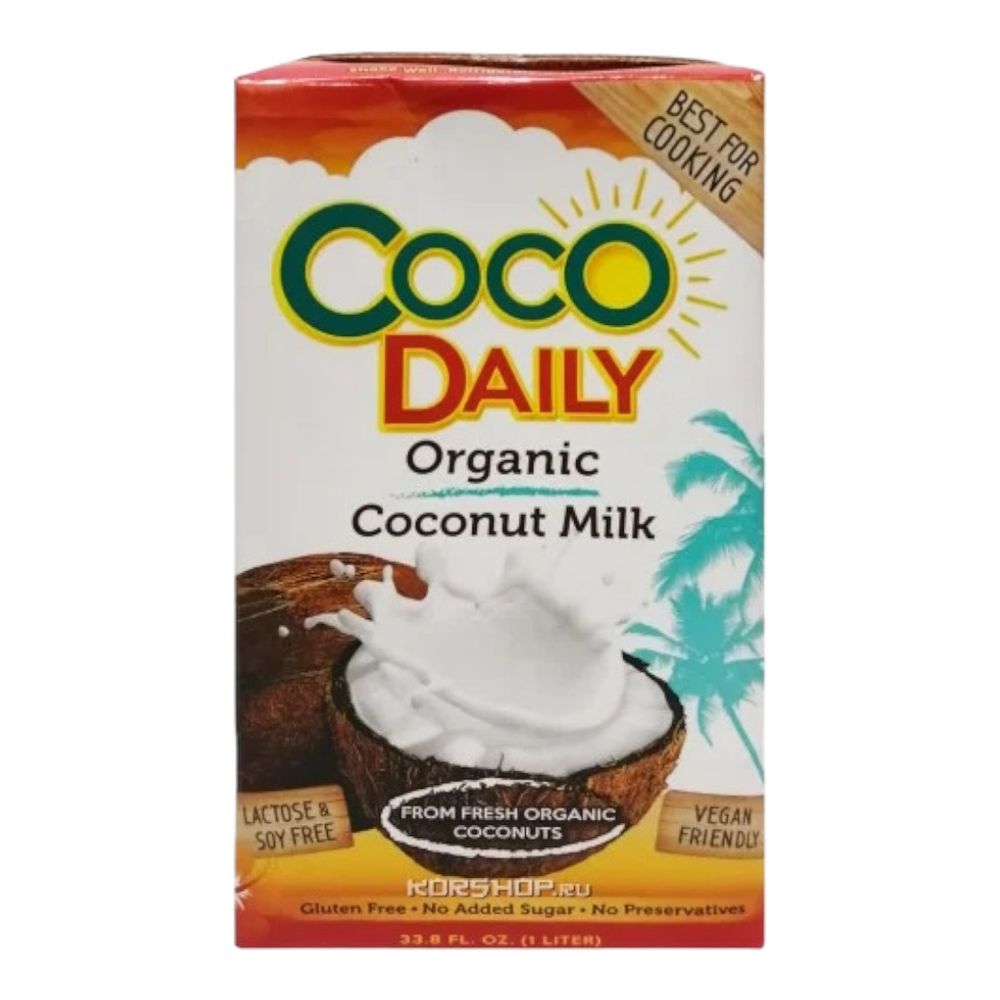 Органическое кокосовое молоко 1л (Coco Daily)
