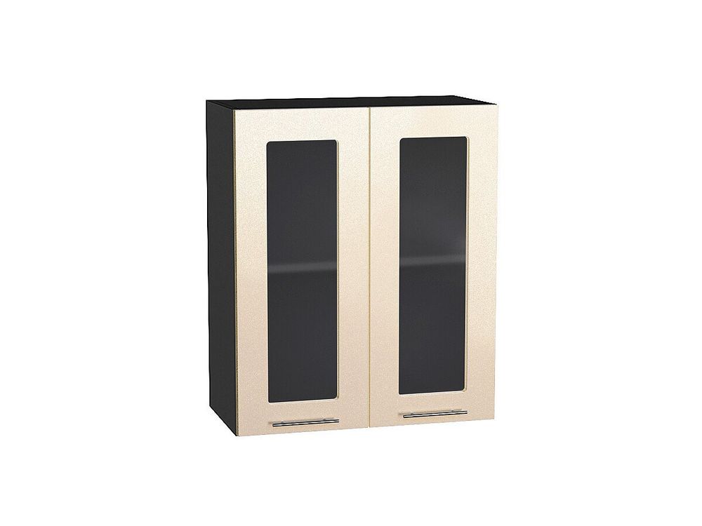 Шкаф верхний с 2-мя остекленными дверцами Валерия-М