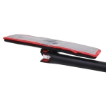 Швабра с отжимом, ручка 125 см цвет черный в комплекте две насадки