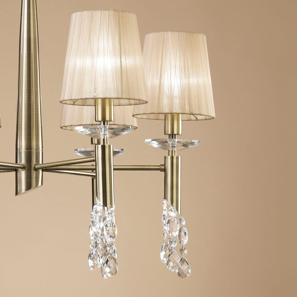 3871 Люстра подвесная TIFFANY