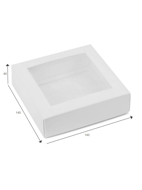 КОРОБ ТАБОКС 1500\200*200*40 БЕЛЫЙ 25\125 ШТ.