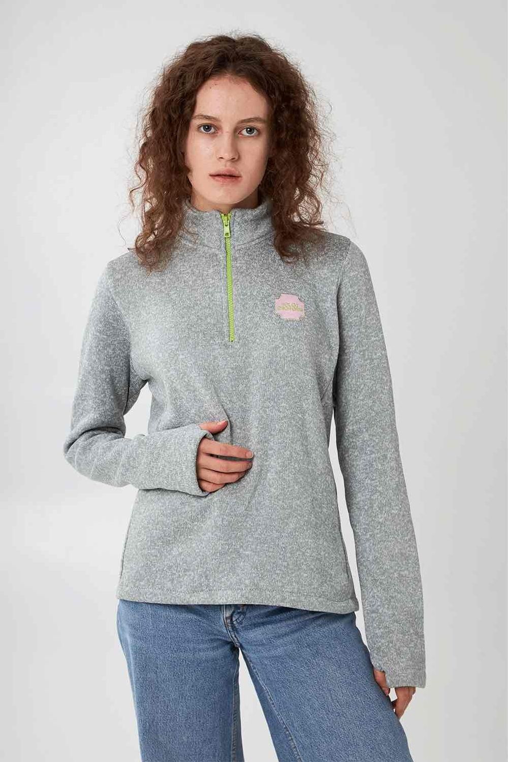 Толстовка HELGI INGVARR Женская Светло-Серая