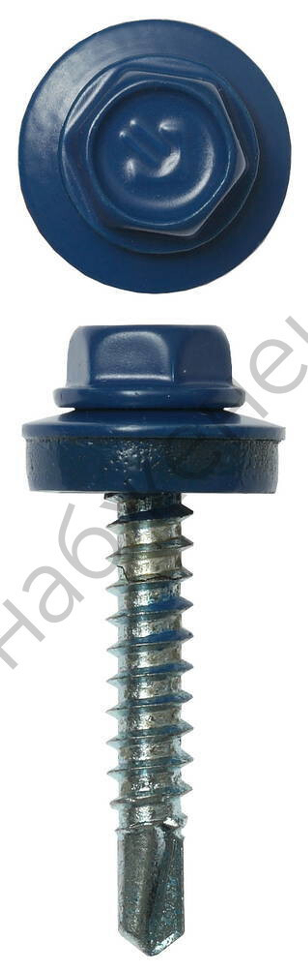 ЗУБР СКД 5005 29 х 4.8 мм, син. насыщ., кровельный саморез, 2500 шт (4-300310-48-029-5005)