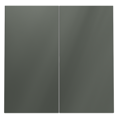 Клавиши для выключателя/переключателя двухклавишного, S70 (титан)