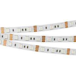 Светодиодная лента RT-B60-10mm 12V RGB (14.4 W/m, IP20, 5060, 5m) (Arlight, Открытый) 012340(2)