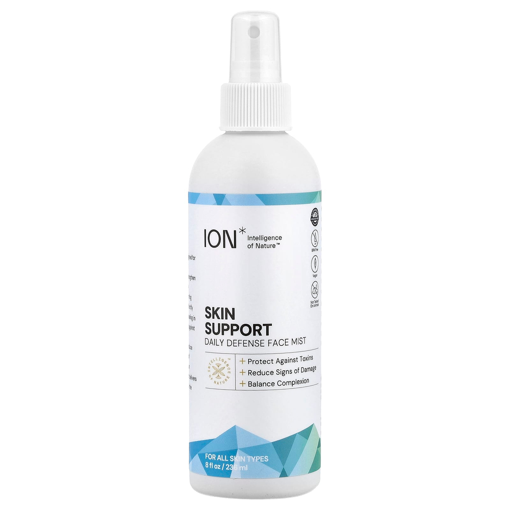 ION Intelligence of Nature, Skin Support, спрей для лица с ежедневной защитой, для всех типов кожи, 236 мл (8 жидк. унций)