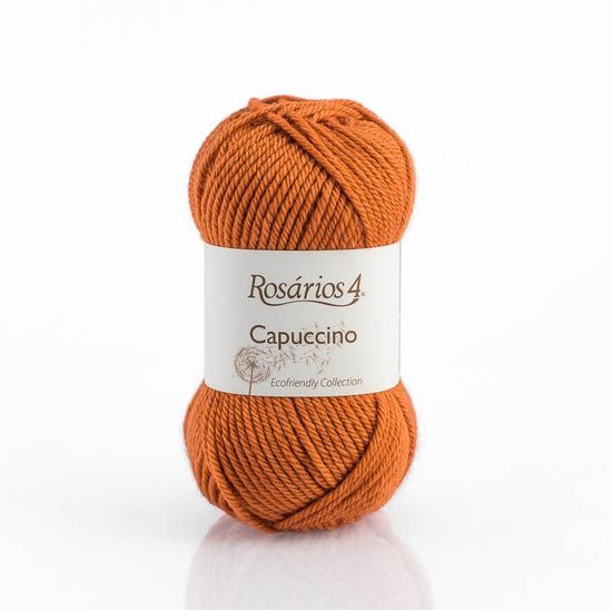 Пряжа ROSARIOS 4 Capuccino (70% шерсть экстрафайн, 30% молочное волокно)