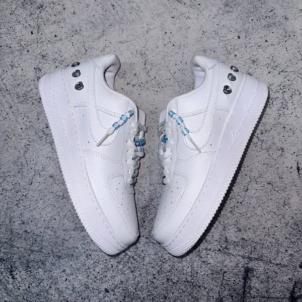 Кроссовки Nike Air Force Low LUX x Nocta all white