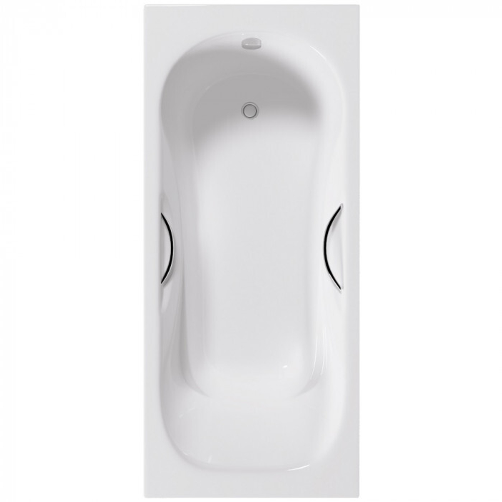 Ванна чугунная Delice Malibu 170х75 с отверстиями под ручки DLR230609R