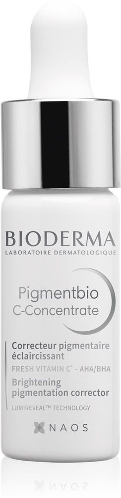 Bioderma Pigmentbio C-Concentrate осветляющая корректирующая сыворотка от пятен