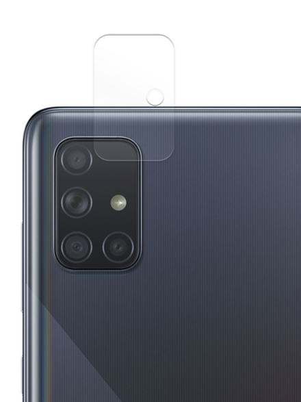 Стекло на камеру ROSCO для Samsung Galaxy A71 (арт. SS-A71-CLEAR-CAM-GLASS )