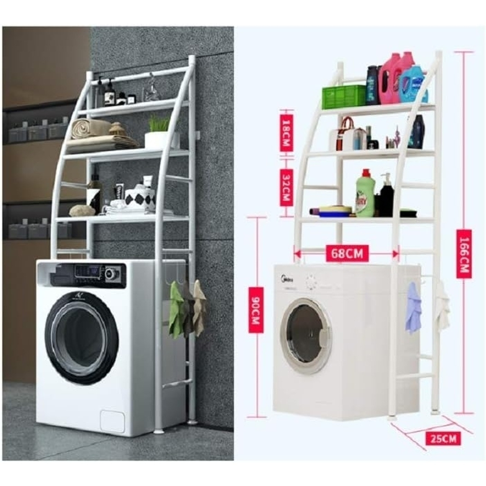 Стеллаж, этажерка, напольная полка над стиральной машинкой "Washing machine rack / XYJZW-Sail"