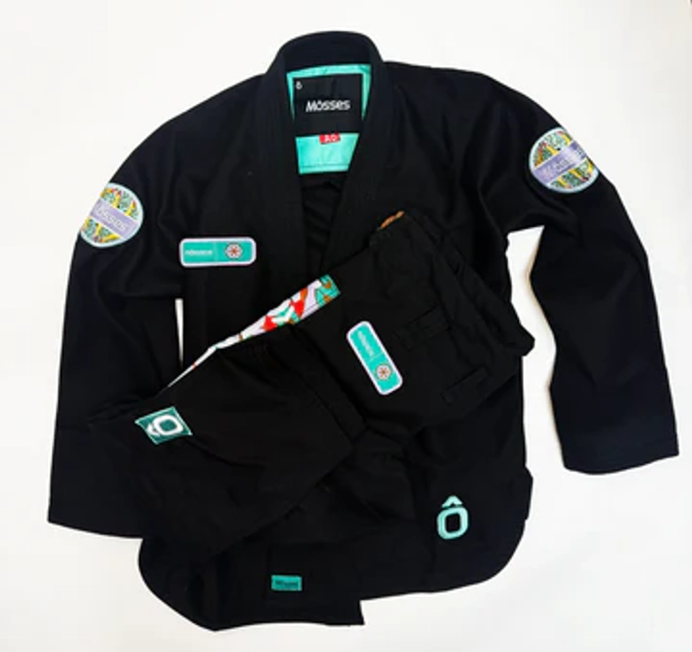 Кимоно Mosses DANCHEON чёрное