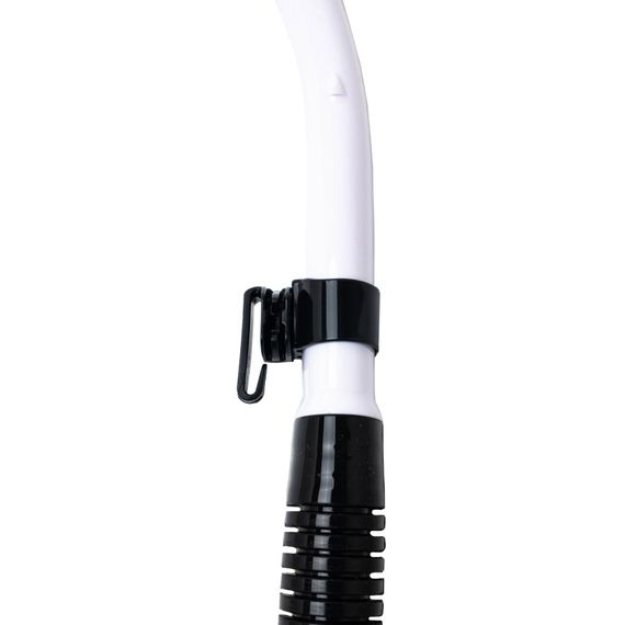 Трубка Marlin Dry Duo белый/черный