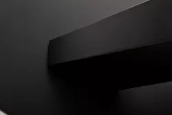 "Юпитер" стол интерьерный раздвижной обеденный из керамики, цвет белый глянцевый