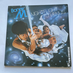 Винтажная виниловая пластинка LP Boney M Бони М, Nightflight To Venus (Германия 1978) Rasputin
