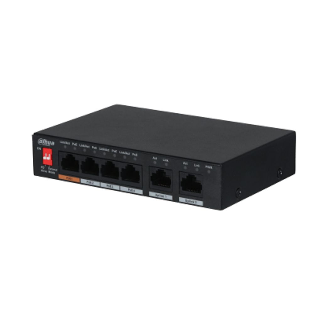 Коммутатор на 4 PoE порта DH-PFS3006-4ET-60