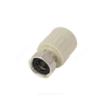 Муфта PP-R комбинированная серая Дн 20х3/4" с накидной гайкой VALFEX 10139120Г