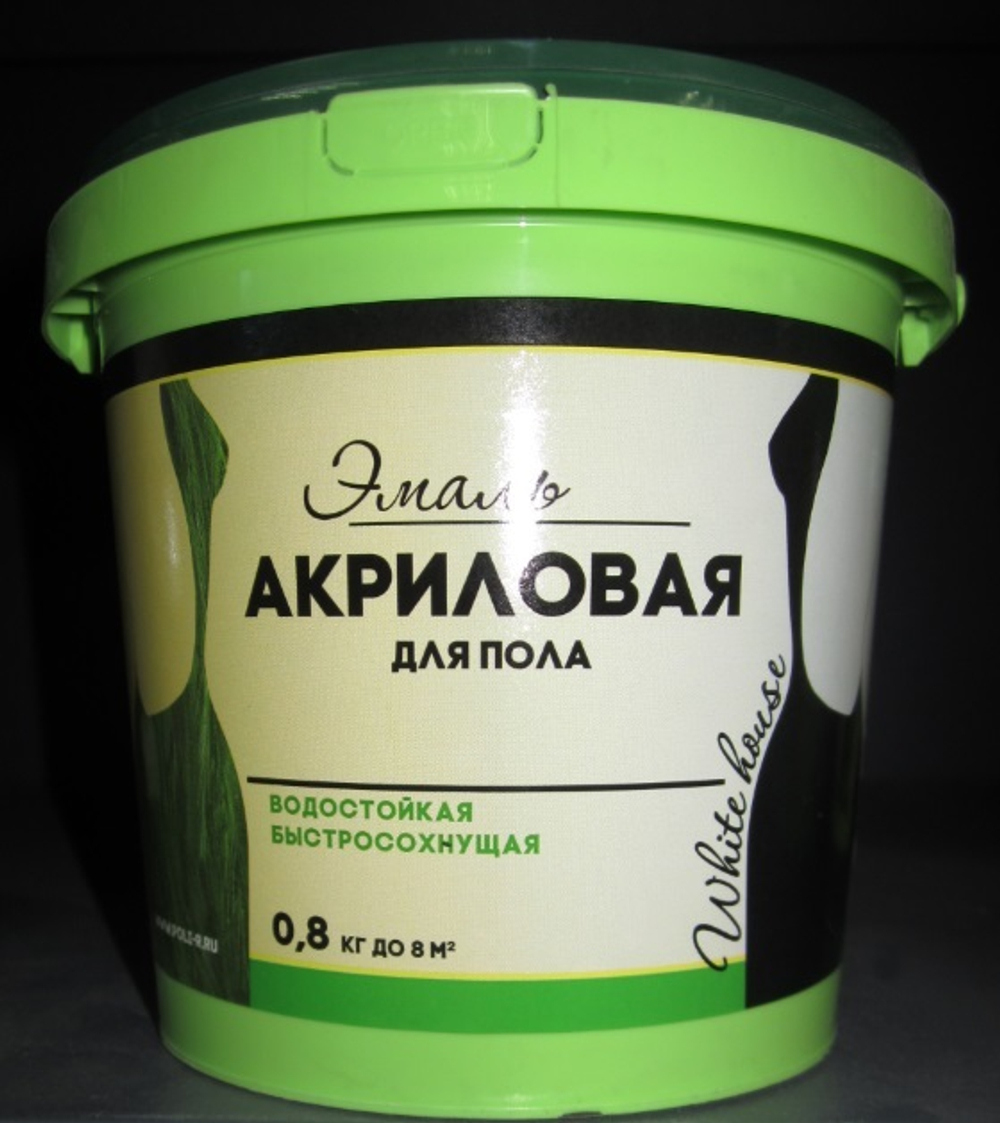 Эмаль акрил для пола тем шоколад  0,8 кг  WX
