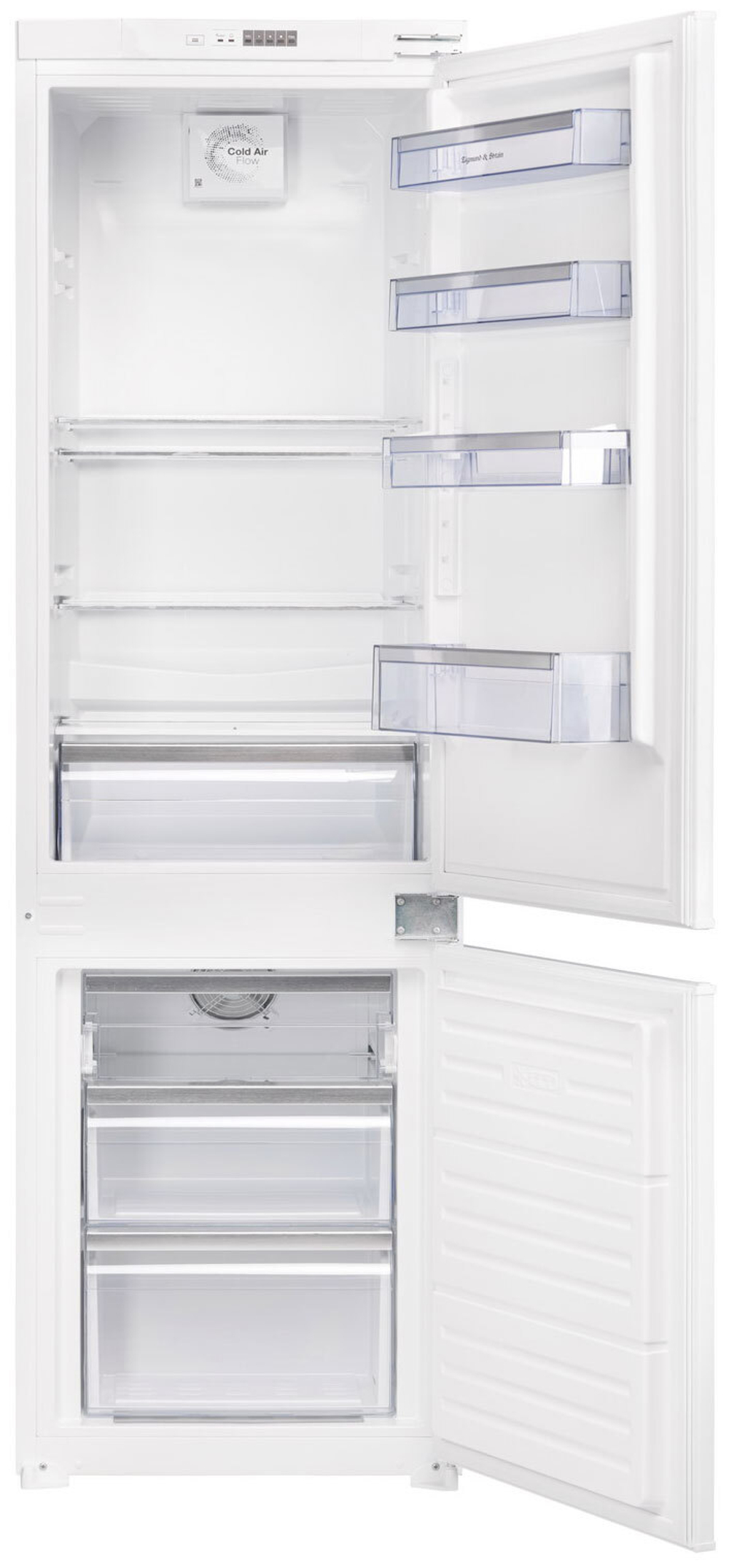 Встраиваемый двухкамерный холодильник Zigmund & Shtain BR 08.1781 SX