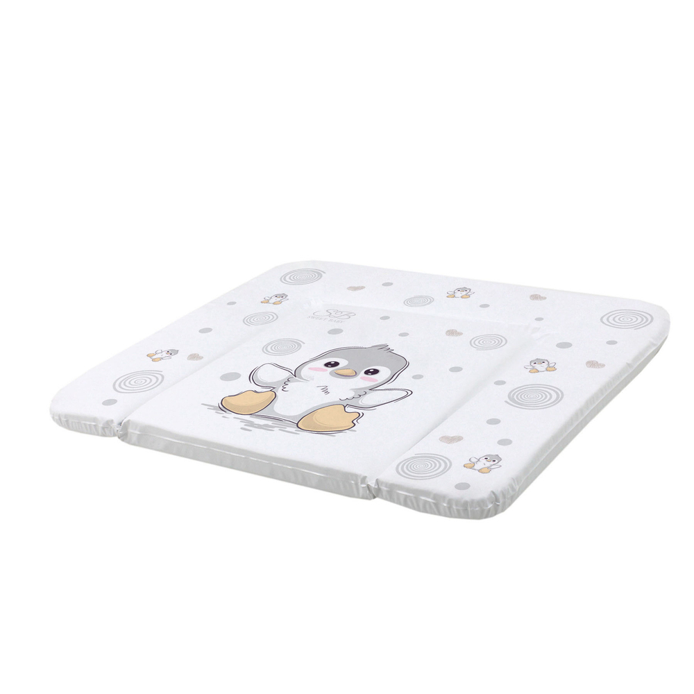 Пеленальный матрасик 80х71 Pinguino Grigio (пингвин серый)