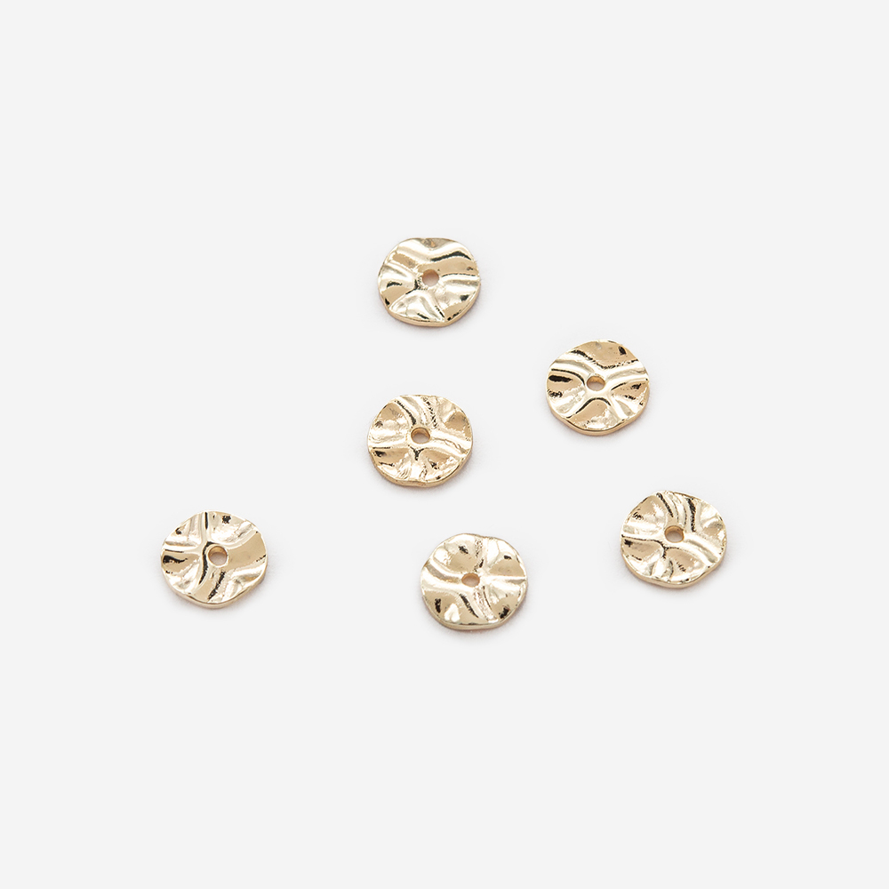 Спайсеры-разделители рельефные 8*1,1мм, позолота