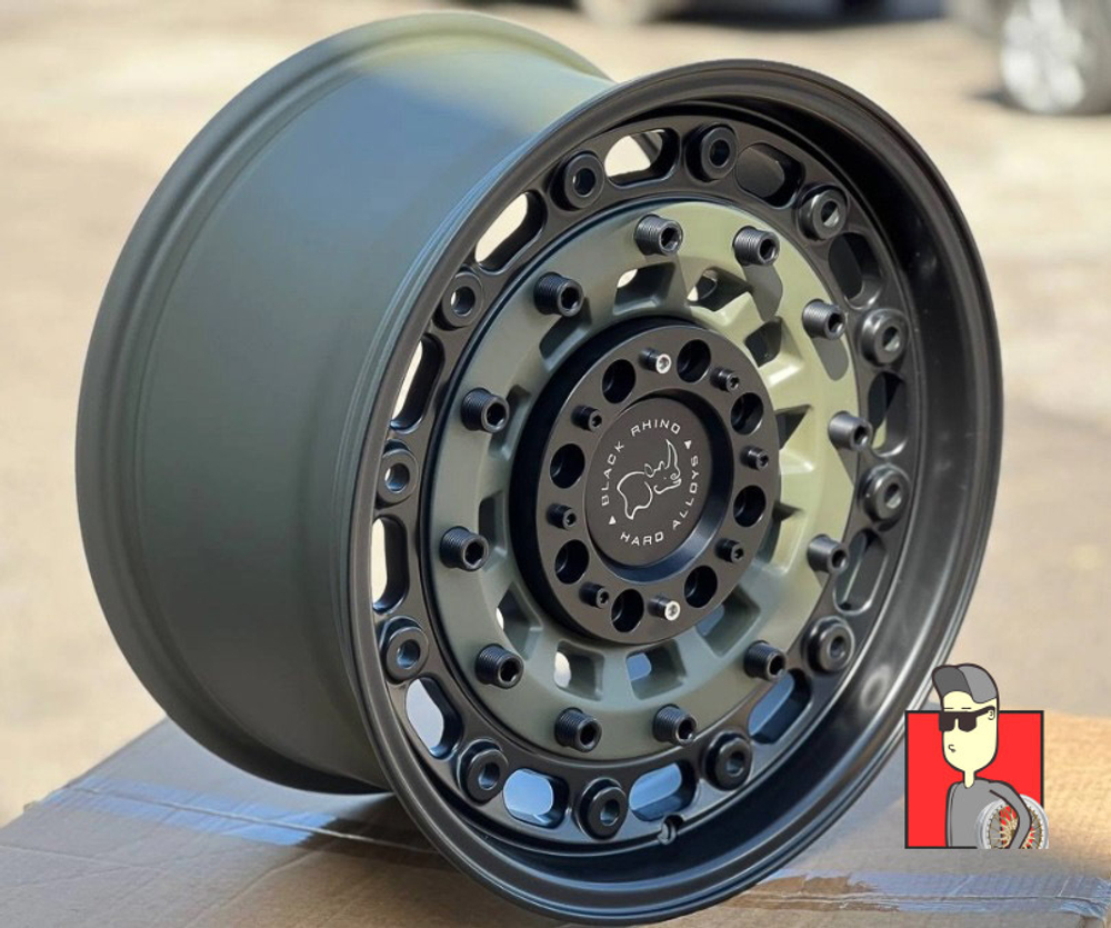 Комплект дисков Black rhino 17x9 et0 6x139.7