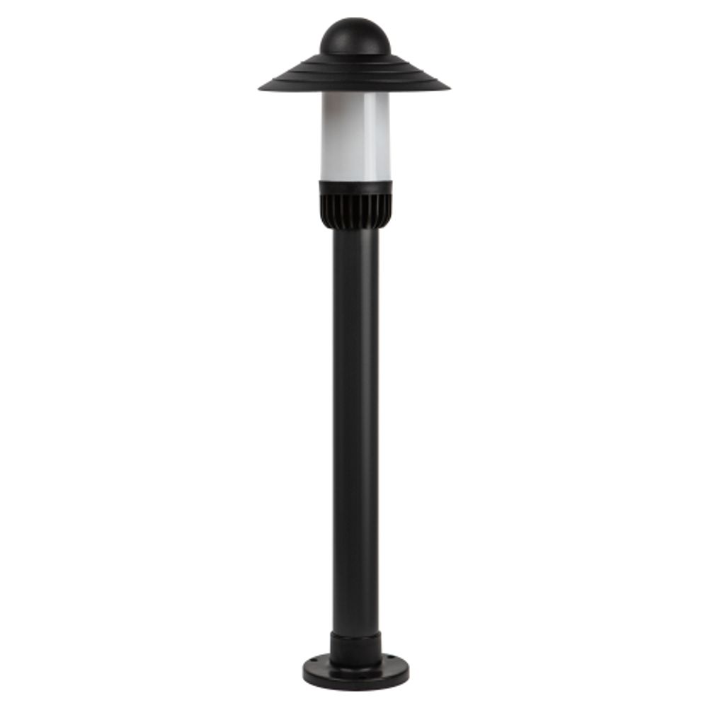 Садово-парковый светильник ЭРА «Поллар» НТУ 01-60-009 напольный черный IP54 Е27 max60Вт h860мм | Садово-парковые светильники