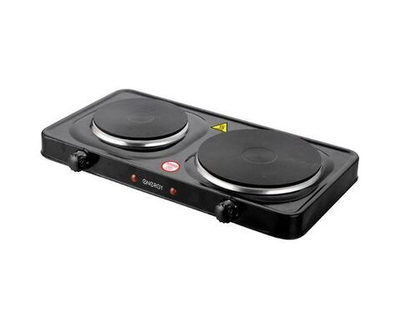 Плита настольная электрическая Плитка с 2 конфорками Техника бытовая для дома и дачи Energy 158957