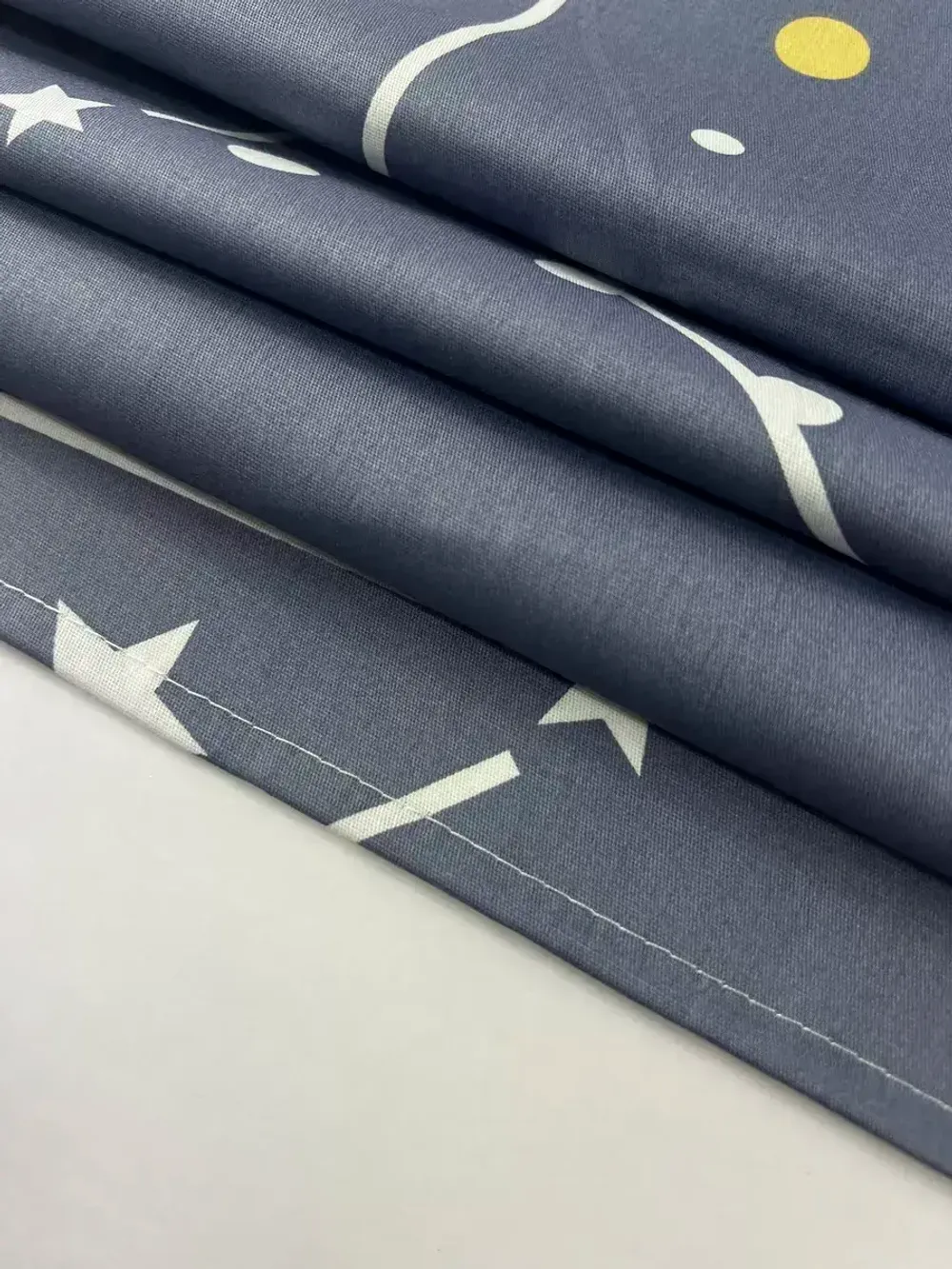 Наволочка комплект 2шт сатин Сказка Сатин "Созвездия" 50x70 см на молнии