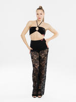 Брюки для танцев из гипюра