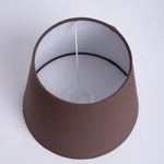 Абажур для торшера напольного, для настольной лампы, для светильника, плафон конус Кофе (шоколадный) Е27