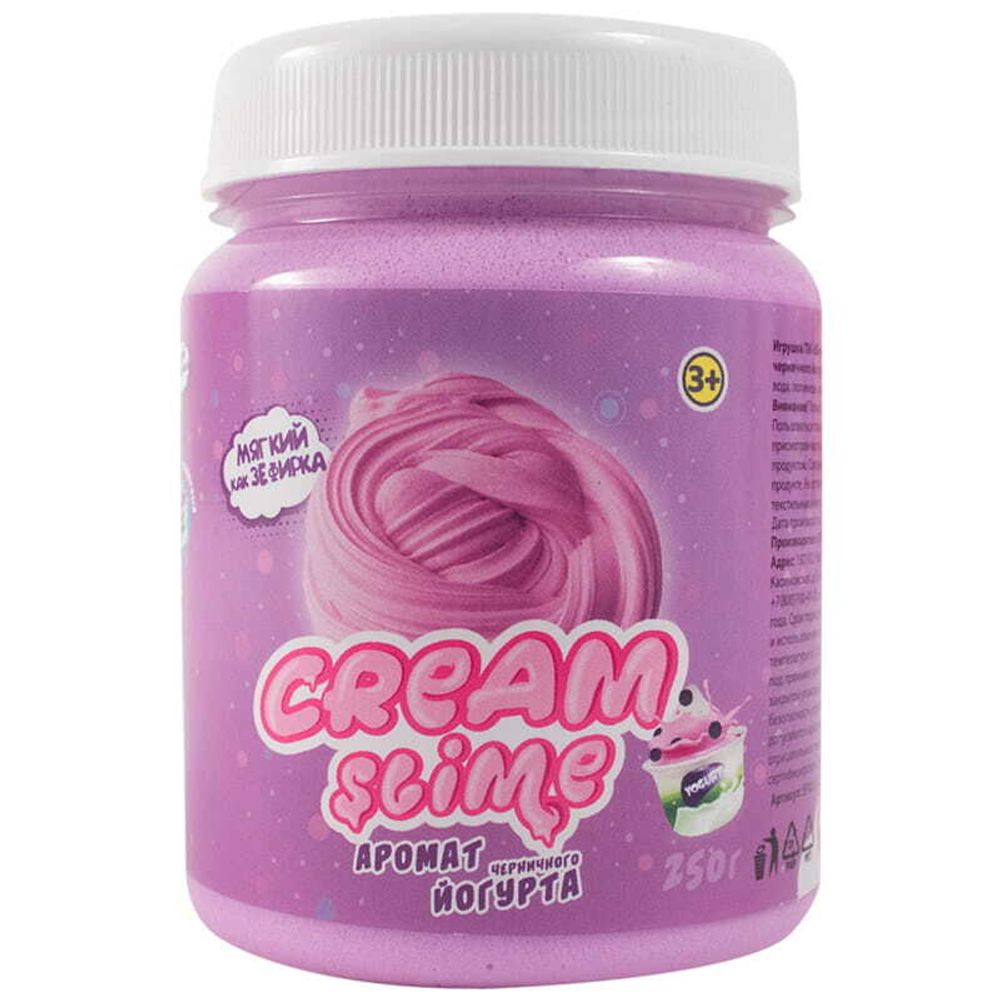 Слайм Волшебный мир Cream Slime с ароматом йогурта 250 г