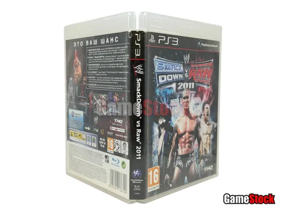 PS3 WWE SmackDown vs. Raw 2011 (Б/У, Английская версия, BLES-01045)