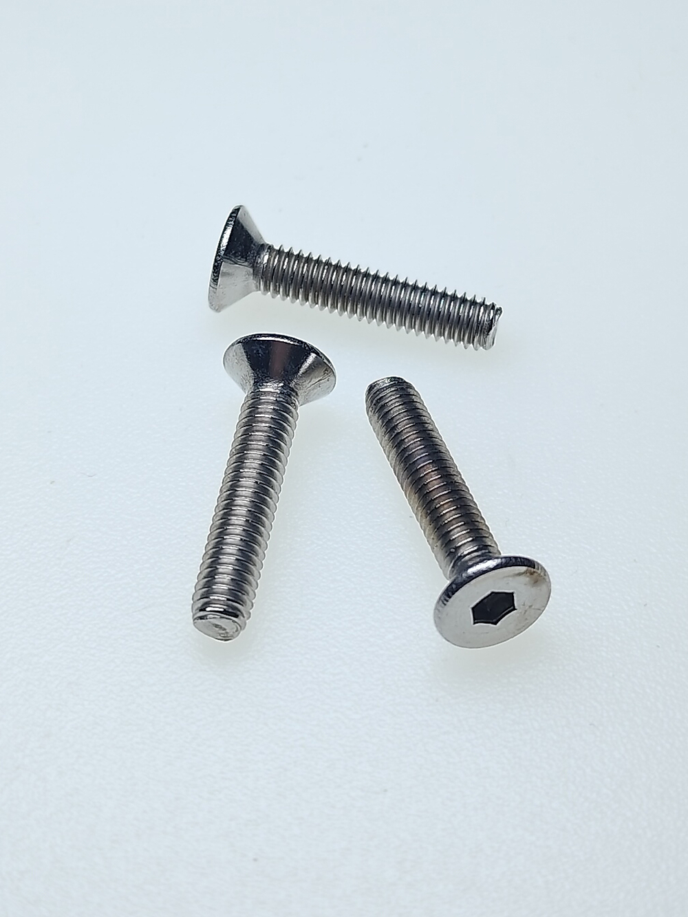 4х20 Винт потай с внут.шестигр. нерж. А2-70 DIN7991 (30 шт.)