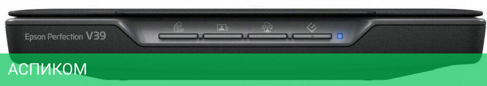 Сканер Epson Perfection V39II черный (B11B268401)