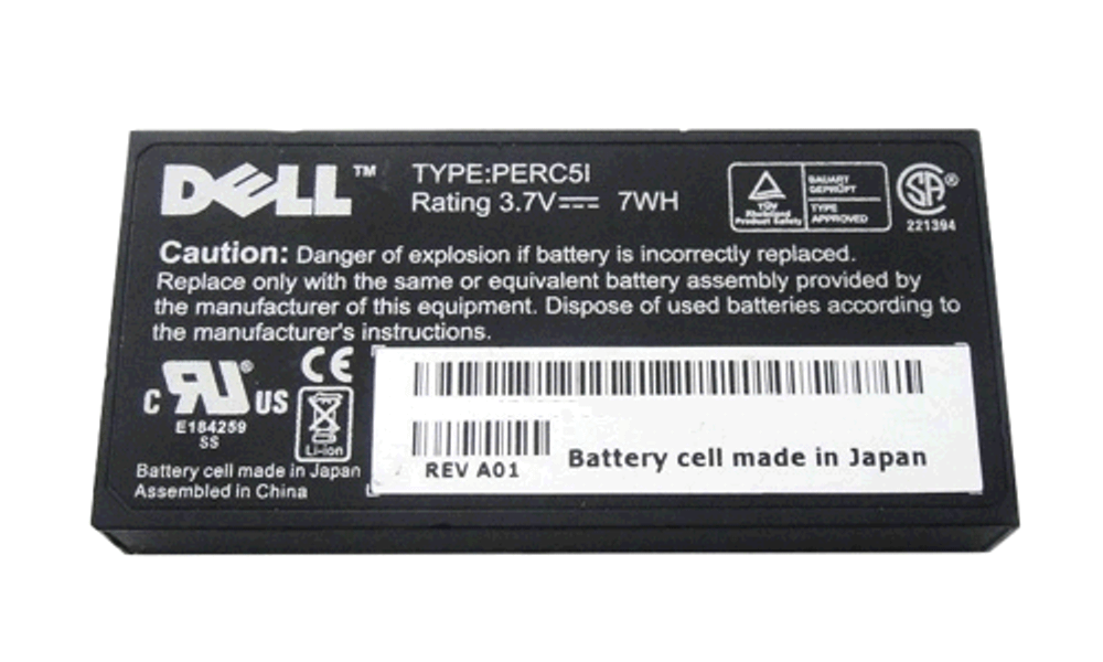 Контроллер Dell 0U8735 PE PERC 5/i 6/i H700 3.7V RAID Battery