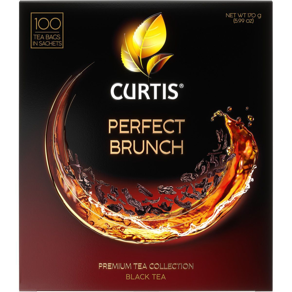 Чай черный Curtis Perfect Brunch 100 пакетиков