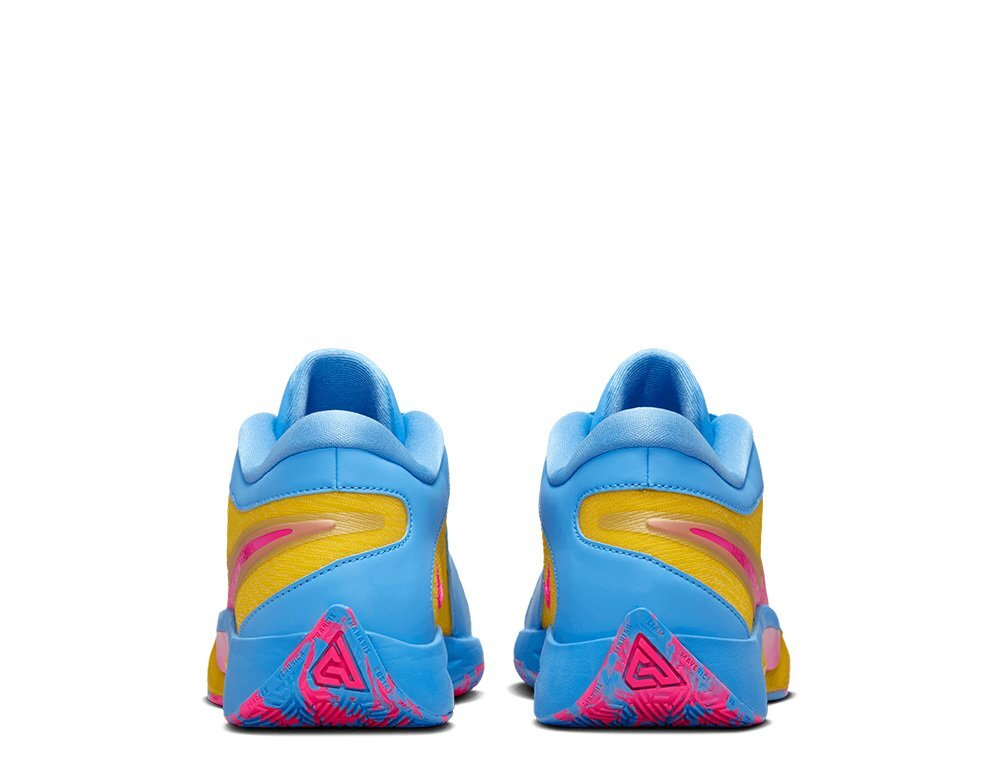 Баскетбольные кроссовки Nike Giannis Freak 6 "Candy Funhouse" Lightning/University Blue/Hyper Pink