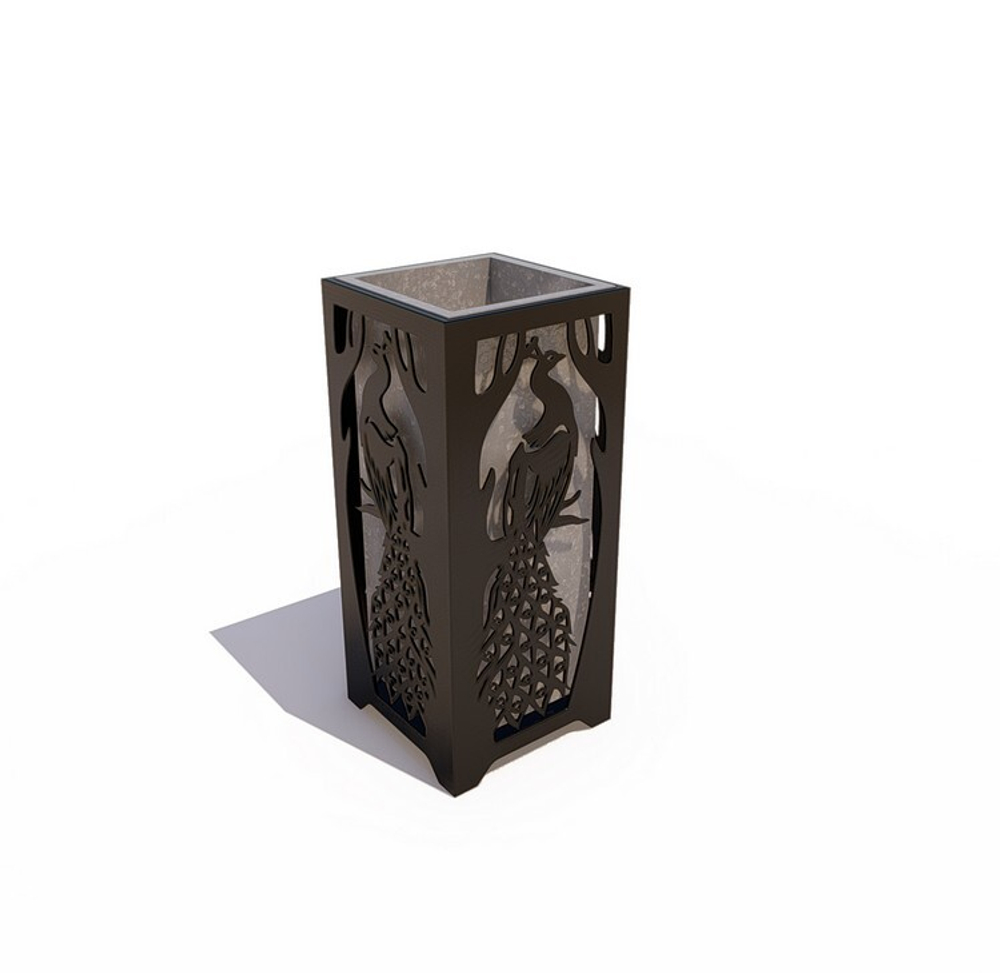 Урна стальная "Жар-птица"