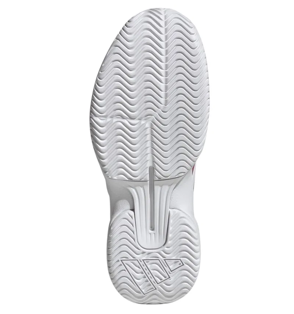 Женские Кроссовки теннисные Adidas GameCourt 3 W - dual magenta/cloud white/dual magenta