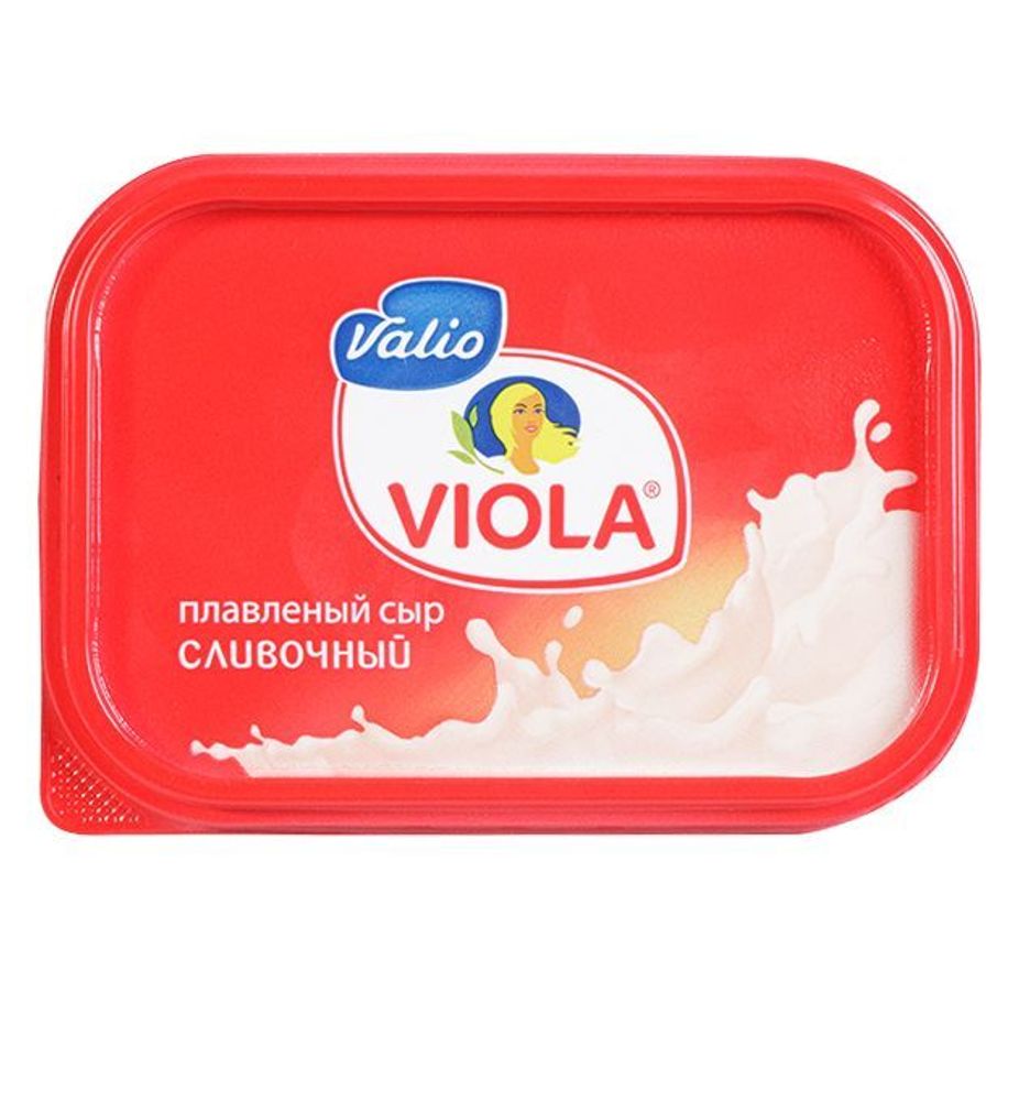 Сыр Виолла плавленный сливочный 200г ванночка