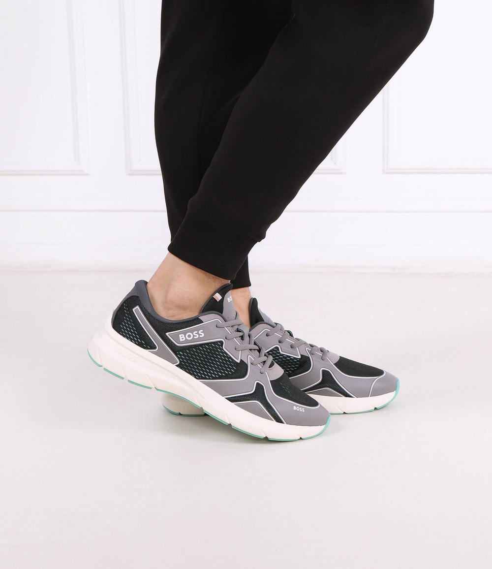 Кроссовки Owen BOSS BLACK - серый(50493217)