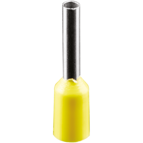 Наконечник Navigator 71 089 NET-E1008 Е-гильзы НШВИ желт.  (100шт/упак)