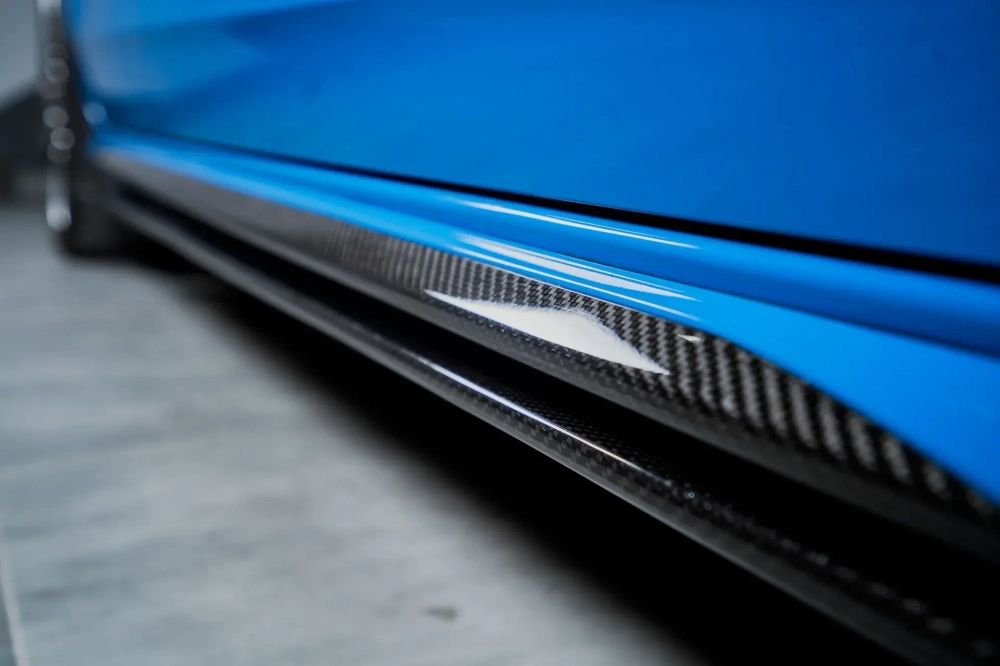 Карбоновые юбки для AUDI S4 & A4 S LINE 2017-2025+ B9 B9.5 Ауди обвес