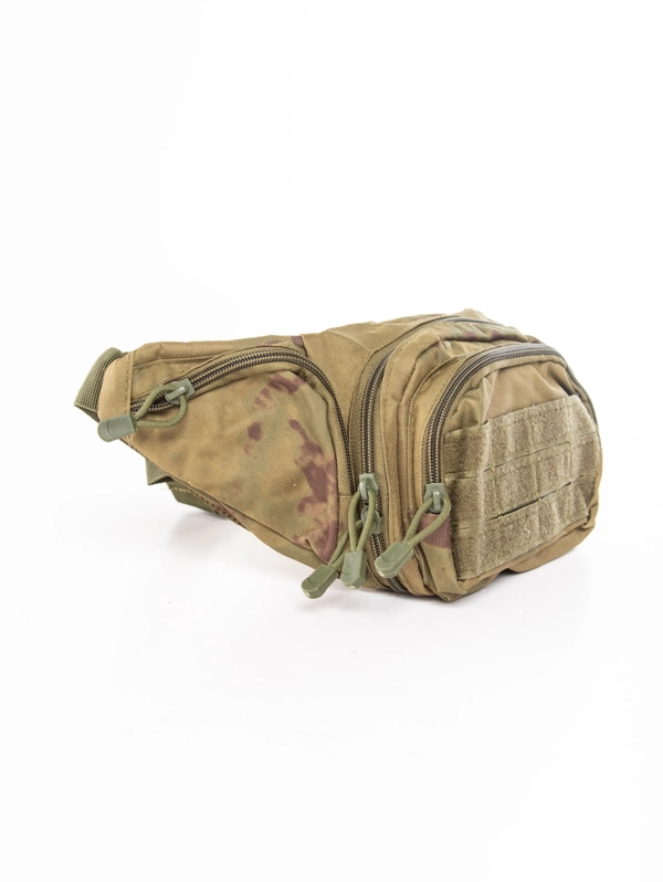 Сумка MOLLE  №723 тактическая на пояс для рыбаков и охотников мох
